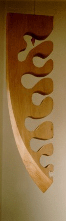 Keil mit Ausschweifungen - Birnbaum - 60 cm - 2002